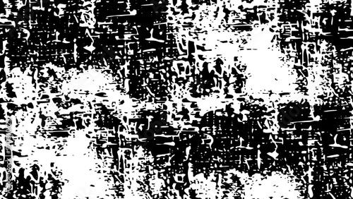 Abstract black and white grunge background for use in graphics