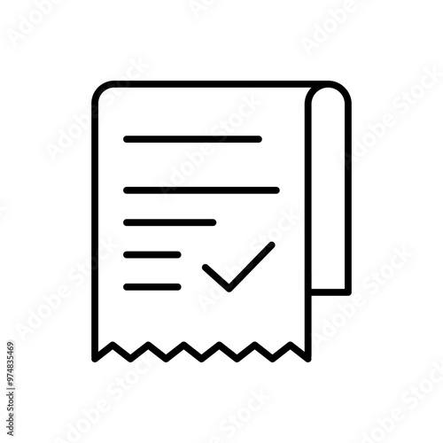 A checklist with checkmarks indicating completed tasks.