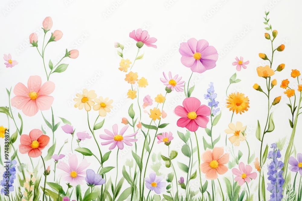 A vibrant collection of hand-painted flowers in various colors, perfect for adding a touch of nature to any design. A vibrant collection of hand-painted flowers in various colors, perfect for adding a touch of nature to any design.