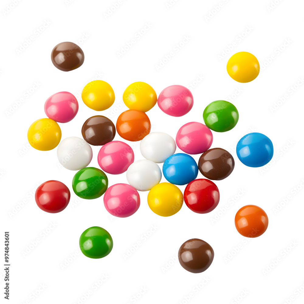 colorful round candies scattered isolated on transparent background Generative Ai.
colorful round candies scattered isolated on transparent background Generative Ai.