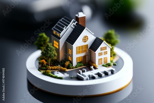 New Jersey Real Estate Trends depicted in a minimalist infographic, showcasing current housing market trends, price growth, and desirable neighborhoods