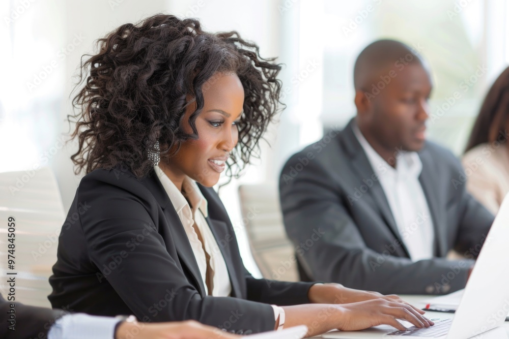 A person sitting in front of a laptop, focused on work or study A person sitting in front of a laptop, focused on work or study