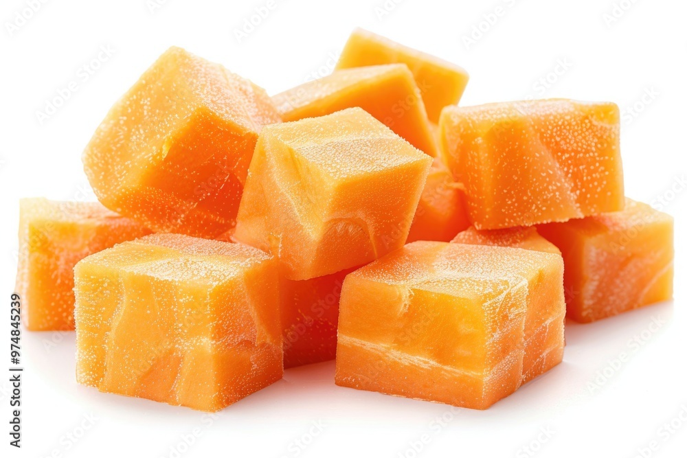 A pile of stacked sugar cubes on top of each other, ideal for use in food and confectionery photography or as a prop for baking and cooking illustrations A pile of stacked sugar cubes on top of each other, ideal for use in food and confectionery photography or as a prop for baking and cooking illustrations