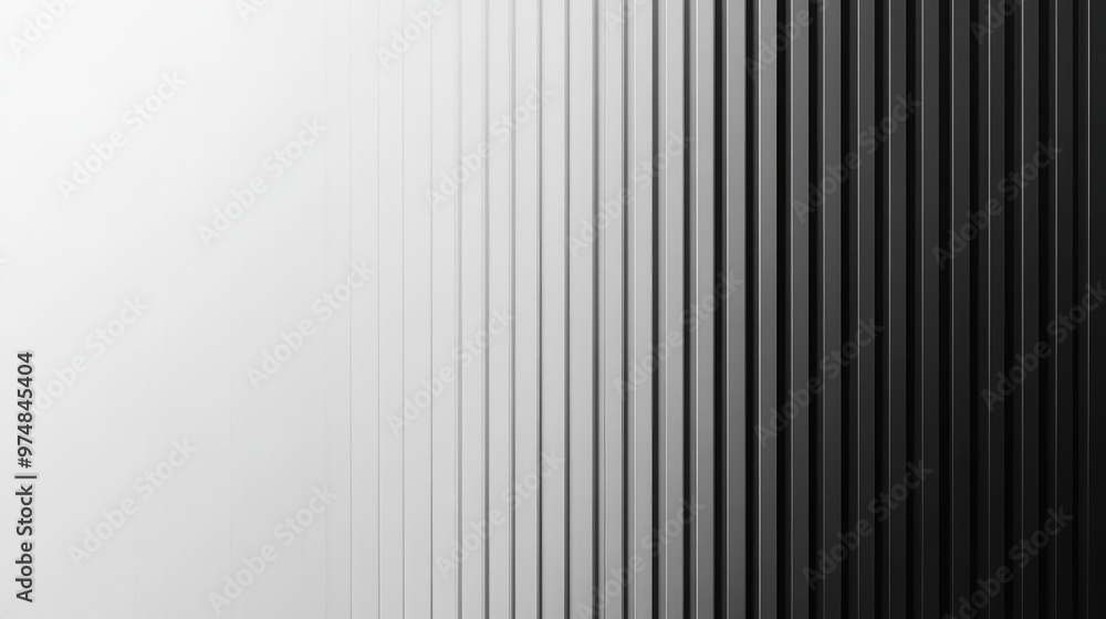 Obraz premium Minimalist black and white gradient background with high contrast