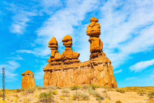 The sandstone group Three Sisters photo