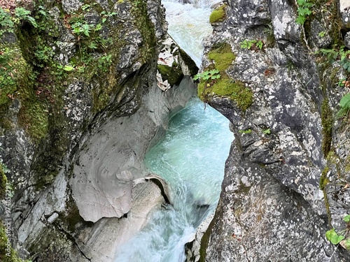 Možnica gorges / Nemčlja canyon (Triglav National Park, Slovenia) - Moznica Tröge / Nemclja Flussbett, Bovec (Triglav-Nationalpark, Slowenien) - Klanac Možnice ali Korita Nemčlje (Narodni park Triglav photo