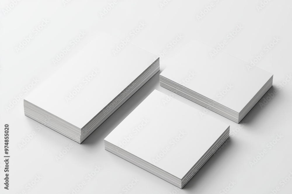 Business Card Mockup on Isolated Background created with Generative AI Business Card Mockup on Isolated Background created with Generative AI