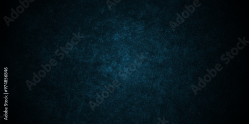 Empty dark blue old concrete vintage rustic scratch stucco sandstone. luxury architecture stone marble wall grunge dirty structure interior closeup texture background.