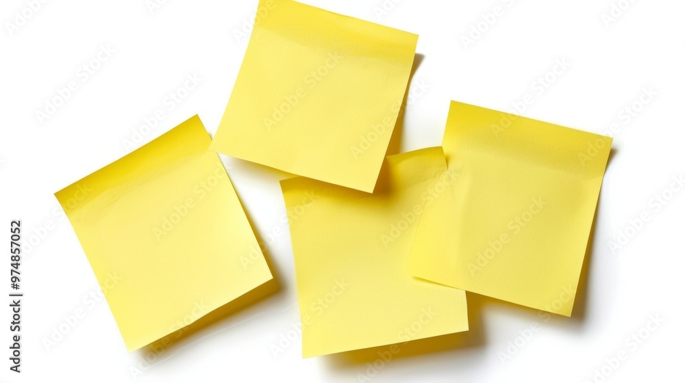yellow sticker stuck on white and yellow background yellow sticker stuck on white and yellow background