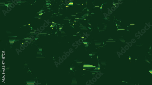 Abstract background with connecting dots and lines. Network connection structure. Data technology and scientific illustration. Plexus effect. 3D vector illustration