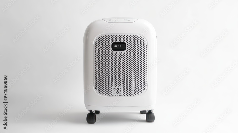 A portable clothes dryer, isolate on white background A portable clothes dryer, isolate on white background