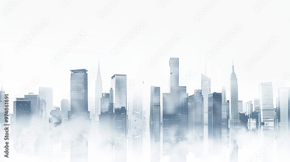 Cityscape in the Clouds Cityscape in the Clouds