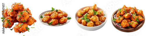 Paneer Pakora clipart collection, symbol, logos, icons isolated on transparent background