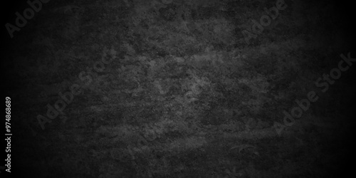 Wallpaper Mural Abstract empty dark black old concrete vintage rustic scratch blackboard chalkboard stucco sandstone. luxury architecture stone marble wall grunge dirty structure interior closeup texture background. Torontodigital.ca