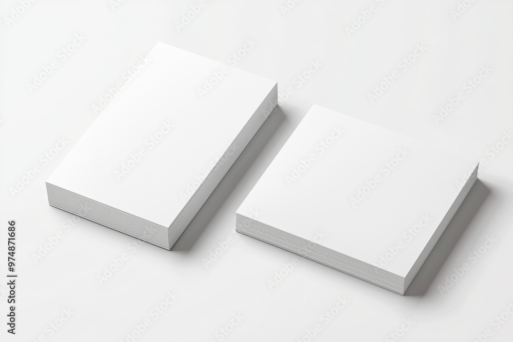 Business Card Mockup on Isolated Background created with Generative AI Business Card Mockup on Isolated Background created with Generative AI