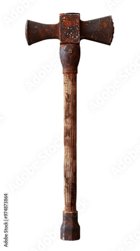 Wallpaper Mural A warhammer, one of the types of melee weapons, transparent background. Torontodigital.ca