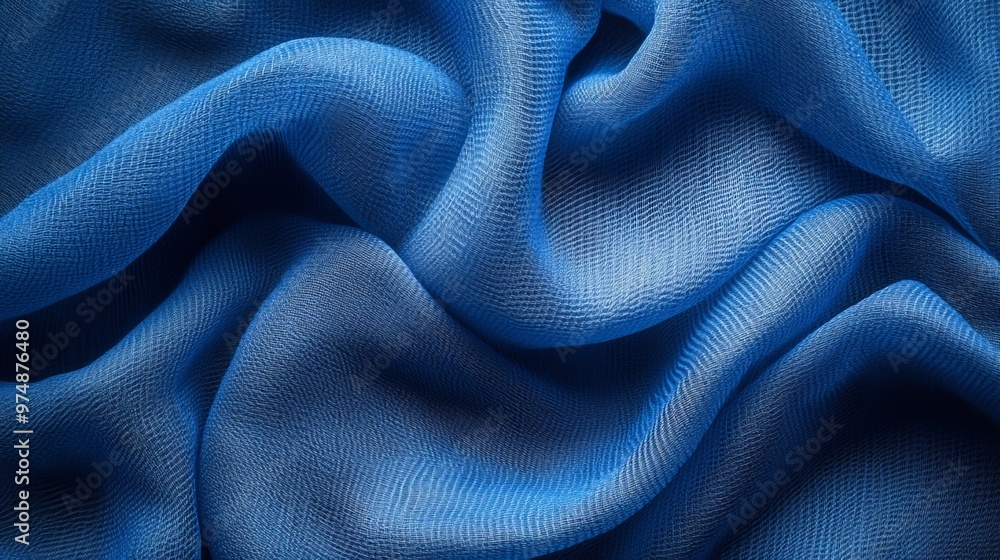 Blue fabric texture, close-up, high detail, Blue fabric texture, close-up, high detail,