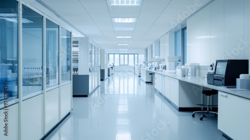 Modern Research Facility with Pharmaceutical Laboratory