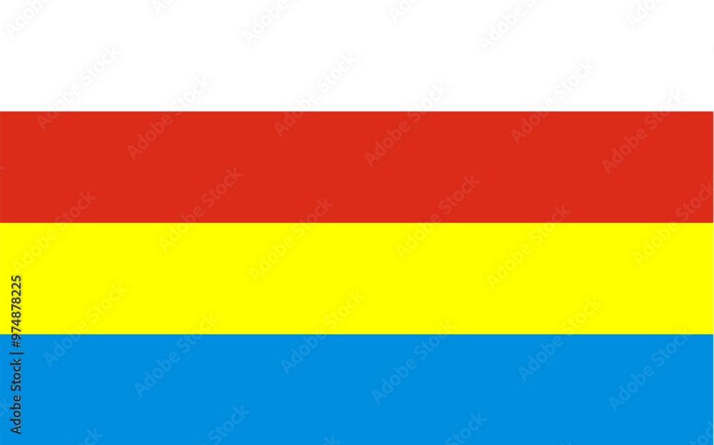 Flag of the Podlaskie Voivodeship (Republic of Poland, Rzeczpospolita Polska) Województwo podlaskie, Podlasie Province Flag of the Podlaskie Voivodeship (Republic of Poland, Rzeczpospolita Polska) Województwo podlaskie, Podlasie Province