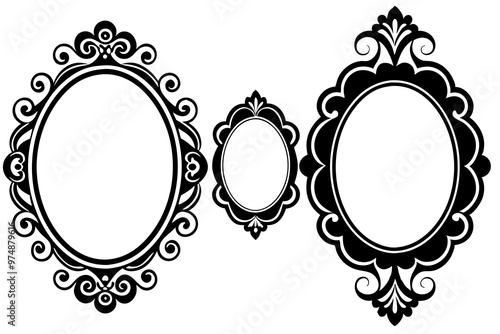 frame with ornament