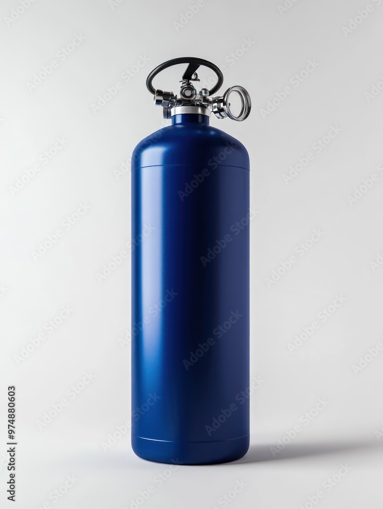 Oxygen tank isolate on white background, portable unit, Oxygen tank isolate on white background, portable unit,