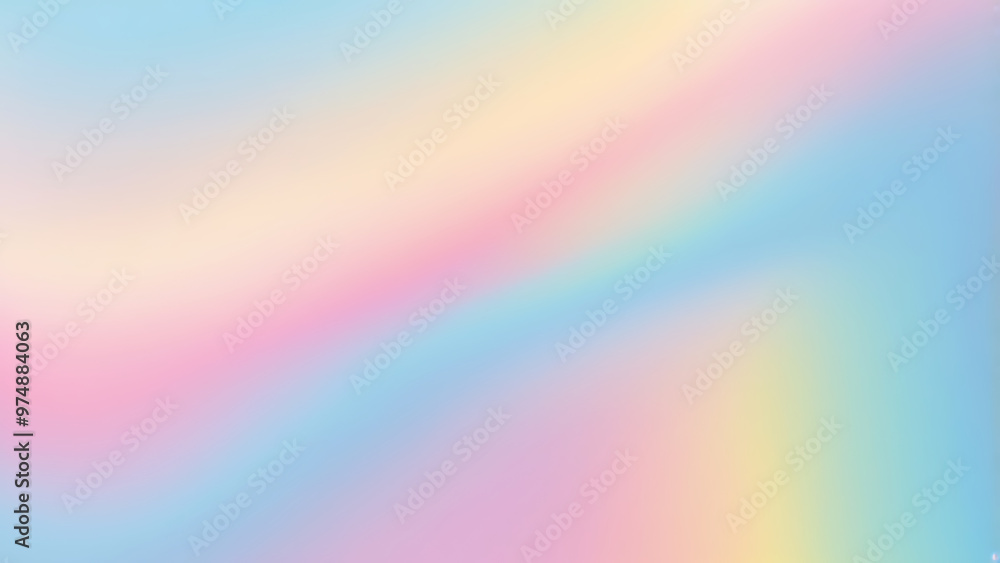 Abstract clear blue sky. Pastel rainbow. Light blue, pink and yellow color vector banner. Pastel gradient sky pattern. Blurred light fuzz colorful gradient background. Abstract clear blue sky. Pastel rainbow. Light blue, pink and yellow color vector banner. Pastel gradient sky pattern. Blurred light fuzz colorful gradient background.