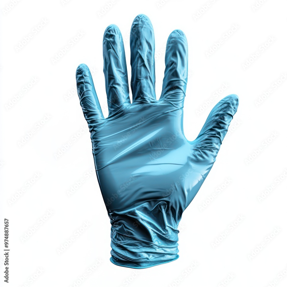 Surgical gloves isolate on white background, latex-free, Surgical gloves isolate on white background, latex-free,