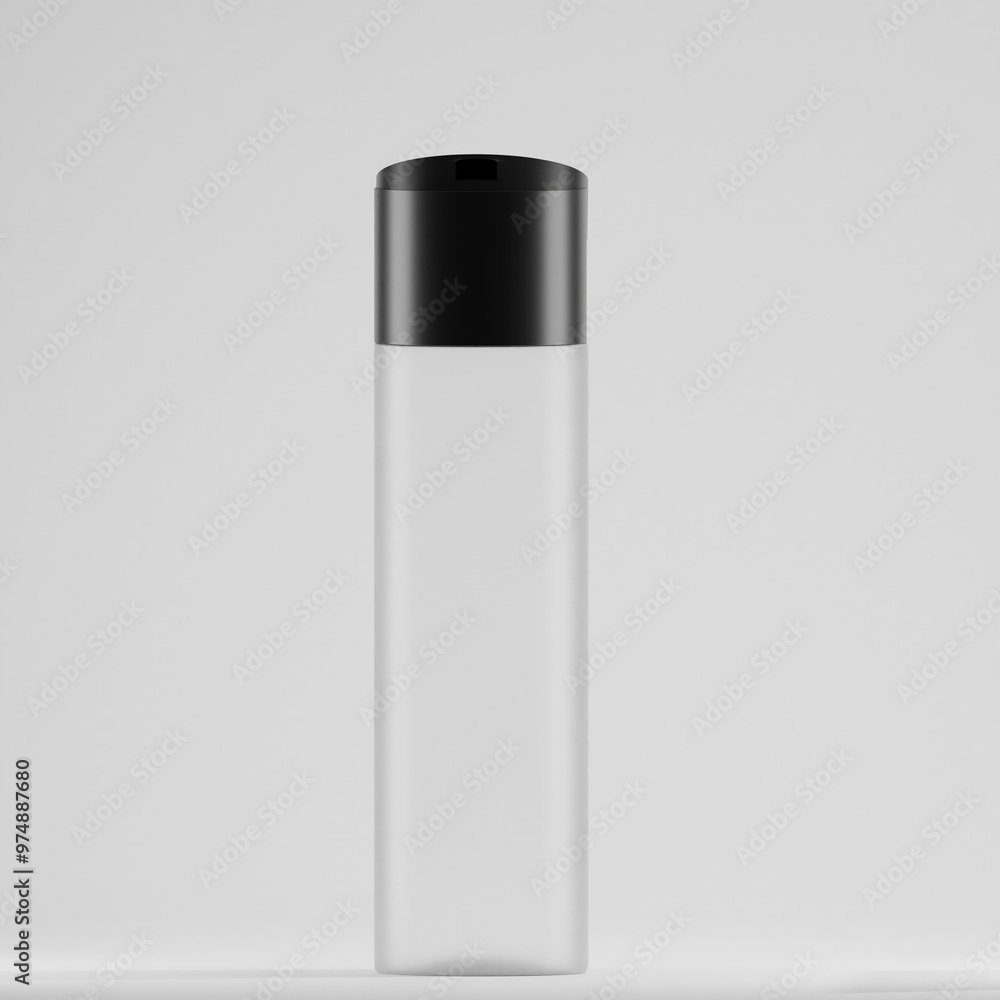 A clean and modern mockup featuring a frosted glass bottle with a sleek black spray cap. This minimalist design is perfect for showcasing your branding and packaging designs for cosmetics. A clean and modern mockup featuring a frosted glass bottle with a sleek black spray cap. This minimalist design is perfect for showcasing your branding and packaging designs for cosmetics.