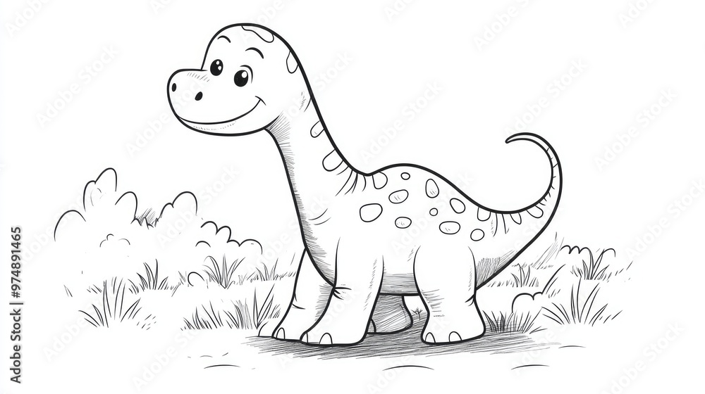Trace and color a 2D cartoon dragon An educational coloring page featuring an adorable dinosaur perfect for preschool handwriting practice Trace and color a 2D cartoon dragon An educational coloring page featuring an adorable dinosaur perfect for preschool handwriting practice