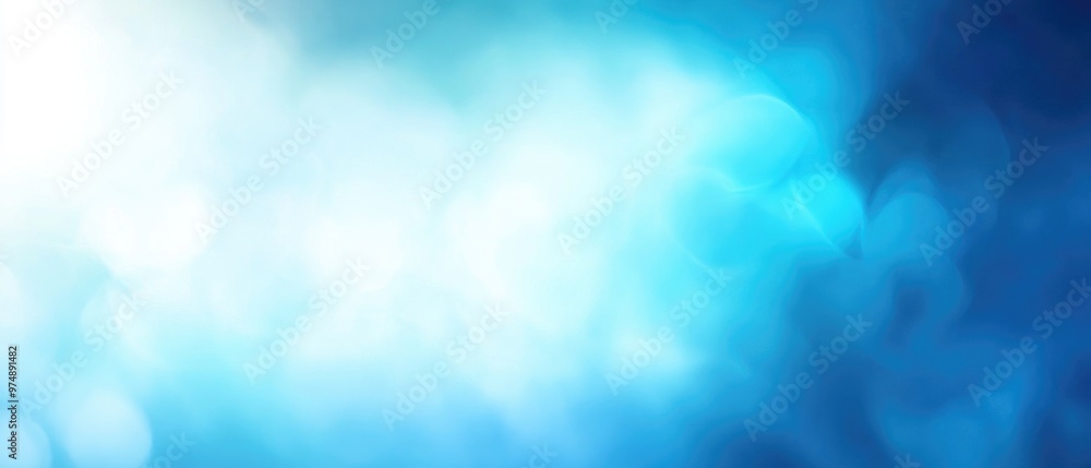 Abstract blurred blue background with a smooth gradient effect Abstract blurred blue background with a smooth gradient effect