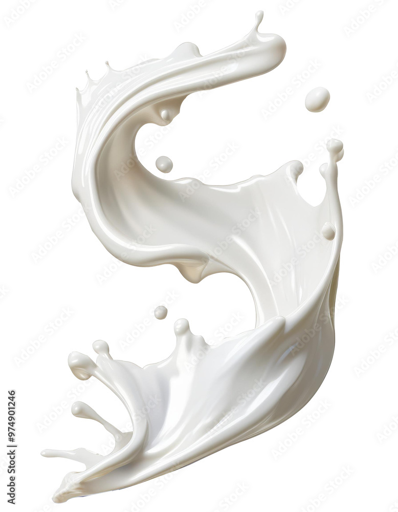 Realistic milk splashes or wave with drops and splatter isolated Milk splash and pouring on PNG transparent background Realistic milk splashes or wave with drops and splatter isolated Milk splash and pouring on PNG transparent background