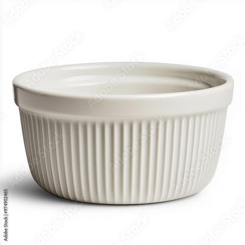 Ramekin Isolated