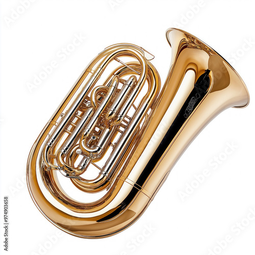 Tuba Isolated