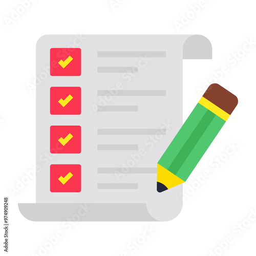 Perfect design icon of shopping list 