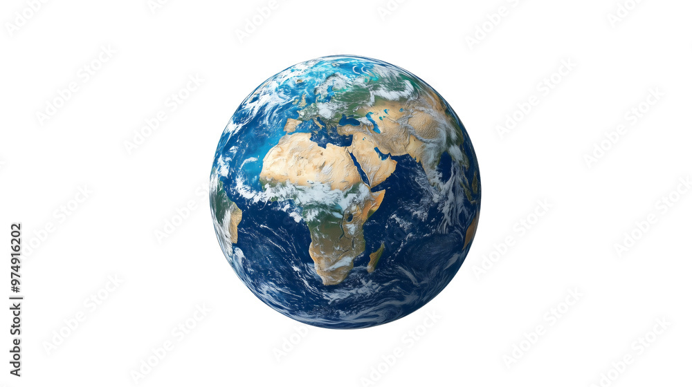 An isolated image of planet Earth against a transparent background, emphasizing the themes of ecology and cosmic environmental awareness An isolated image of planet Earth against a transparent background, emphasizing the themes of ecology and cosmic environmental awareness