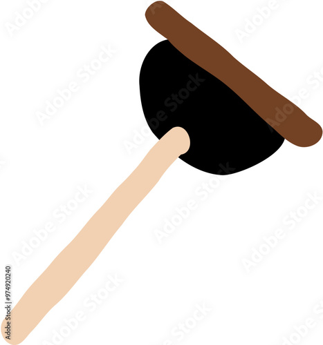 Home cleaning hygiene household work detailed doodle outline. Perfect for wallpaper, template, banner, wall decor . Vector illustration