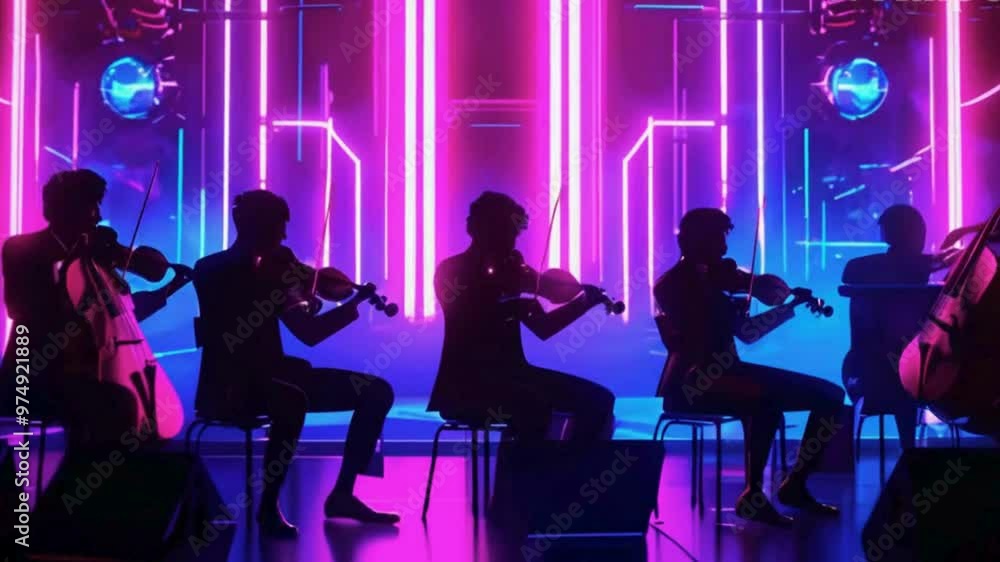 silhouette of musician persons silhouette of musician persons