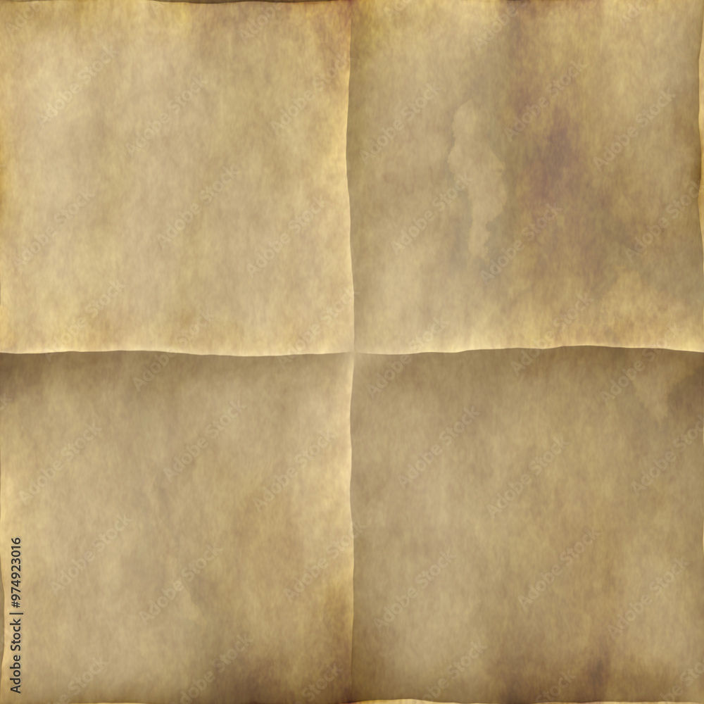 Fototapeta premium Old parchment paper sheet ancient vintage texture background