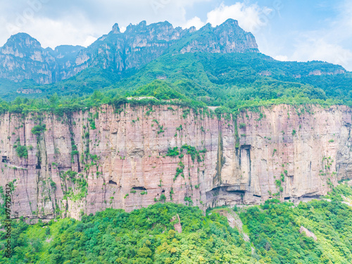 Guoliang Village Canyon, Wanxian Mountain Scenic Area, Taihang Mountains, Linzhou, Anyang City, Henan Province photo