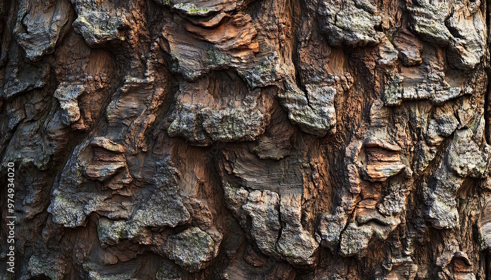 Close up of rough tree bark texture, Nature background Close up of rough tree bark texture, Nature background