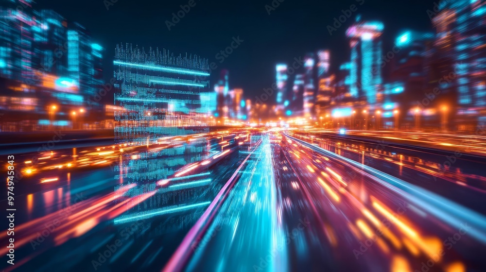 Holographic AI assistant supporting a city s traffic management system, holographic AI assistant, smart city infrastructure Holographic AI assistant supporting a city s traffic management system, holographic AI assistant, smart city infrastructure