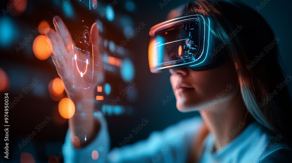 Holographic AI assistant guiding virtual explorations of the solar system, holographic AI assistant, astronomy education Holographic AI assistant guiding virtual explorations of the solar system, holographic AI assistant, astronomy education