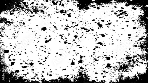 Abstract black and white grunge background for use in graphics