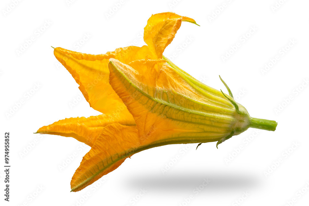 Fototapeta premium Squash flower isolated