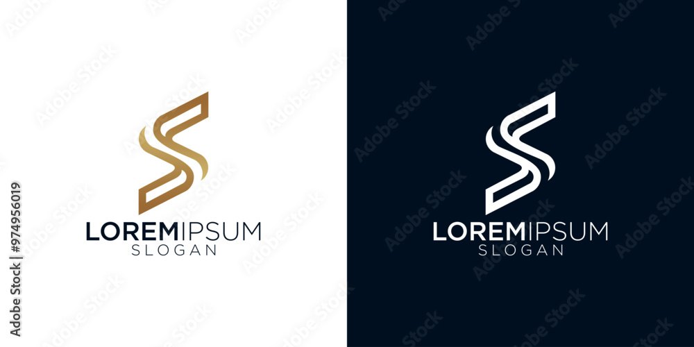 abstract s letter monogram logo vector design collection abstract s letter monogram logo vector design collection