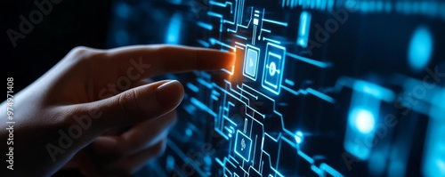 AI financial ecosystem evolution, holographic transaction interfaces, dynamic data