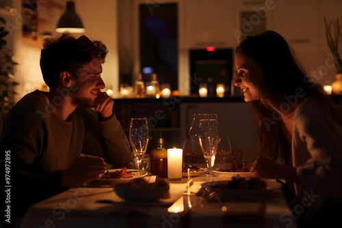 couple in restaurant