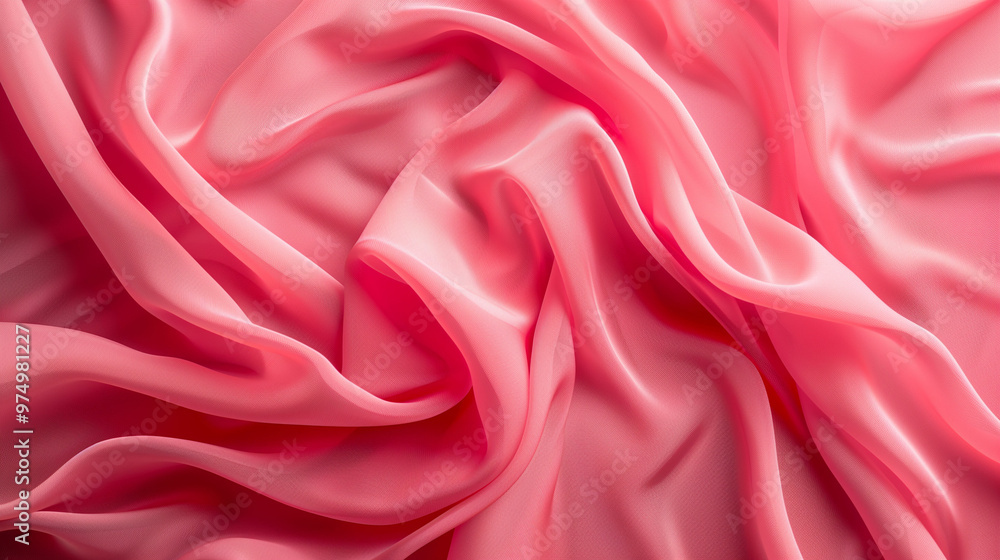 Soft pink silk fabric draped elegantly, showcasing smooth texture and subtle sheen under natural light in a cozy indoor setting Soft pink silk fabric draped elegantly, showcasing smooth texture and subtle sheen under natural light in a cozy indoor setting