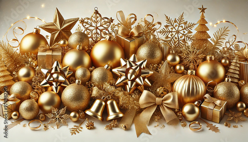 Gold Christmas Decorations