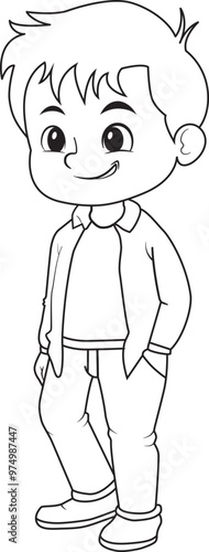 little boy sketche